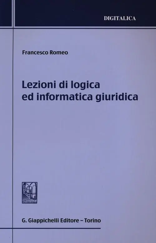 Ordina Subito Lezioni di logica ed informatica giuridica