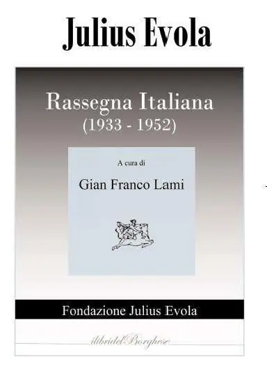 Rassegna italiana (1933-1952) Occasione Imperdibile