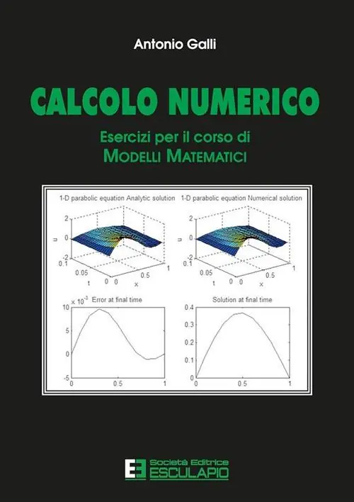 Calcolo numerico. Esercizi per il corso di modelli matematici Acquista Ora