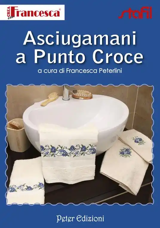 Asciugamani a punto croce Spedizione Espresso
