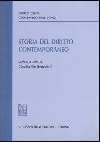 Spedito Oggi Storia del diritto contemporaneo. Lezioni