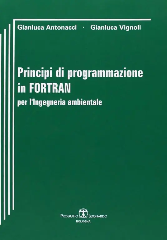 Promozione Principi di programmazione in Fortran per l‘ingegneria ambientale