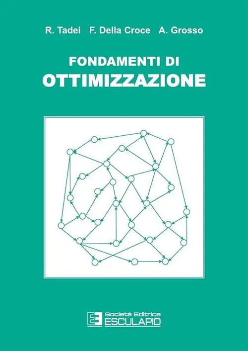Fondamenti di ottimizzazione Ultime Pezzi