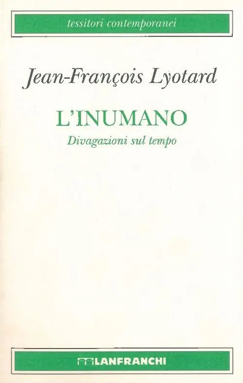 Soddisfatti O Rimborsati L‘inumano. Divagazioni sul tempo