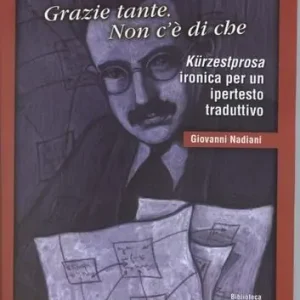 Danke Schon. Nichts zu Danken, grazie tante non c‘è di che. Kürzestprosa ironica per un ipertesto traduttivo Ultime Pezzi