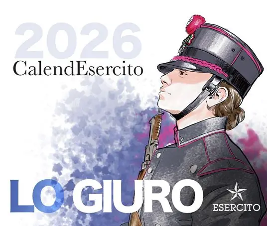 Lo giuro. CalendEsercito 2026. Da tavolo Ultimissimo Modello