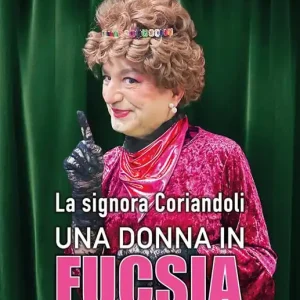 Novità La signora Coriandoli, una donna in fucsia
