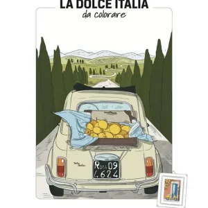Saldi La dolce Italia da colorare. Coloring book. Ediz. illustrata