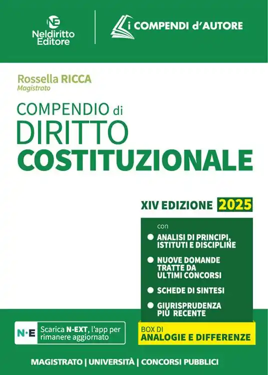 Ordina Subito Compendio di diritto costituzionale