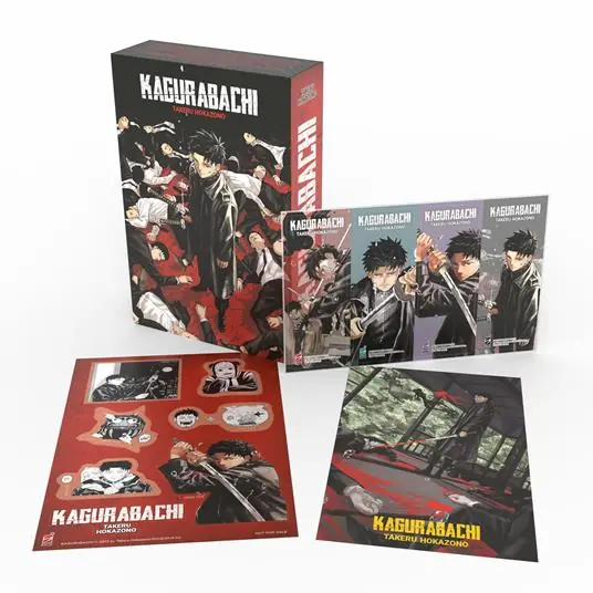 Kagurabachi. Ediz. variant Vol. 1 con Box - Con illustration card. Con set di segnalibri in PVC. Con Adesivi Promozione Esclusiva