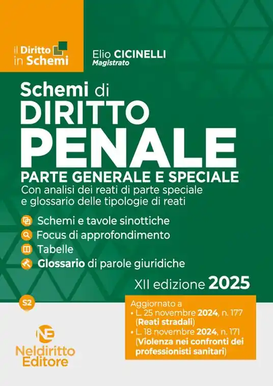 Schemi di diritto penale. Parte generale e speciale. Nuova ediz. Compra Oggi Stesso