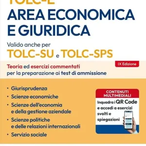 EdiTEST. Area economica e giuridica. Teoria & test. Nozioni teoriche ed esercizi commentati per la preparazione ai test di accesso. Con software di simulazione Promozione Esclusiva