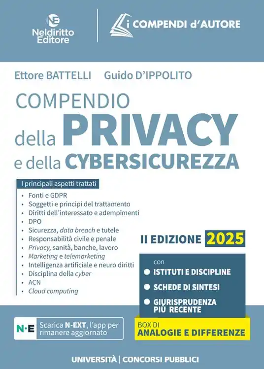 Compendio di normativa sulla privacy e cybersicurezza 2025 Must-Have