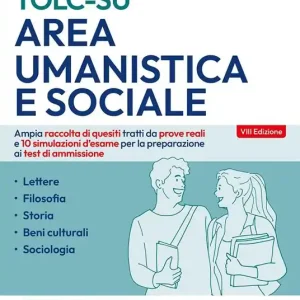 EdiTEST TOLC-SU Area umanistica e sociale 3000 quiz. Ampia raccolta di quesiti tratti da prove reali e 10 simulazioni d‘esame per la preparazione ai test di ammissione. Con software di simulazione online e videolezioni Occasione Imperdibile