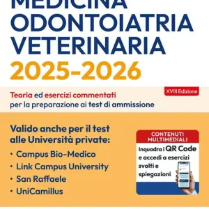 EdiTEST. Medicina, Odontoiatria, Veterinaria valido anche per il test alle Università private. Teoria & Test. Teoria ed esercizi commentati per la preparazione ai test di ammissione. Con software di simulazione Direttamente Dal Produttore