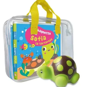 Il bagnetto di Sofia la tartaruga. Impermealibri. Ediz. a colori. Con pupazzetto Non Perdere