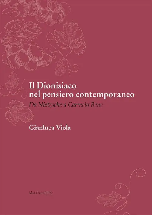 Promozione Il dionisiaco nel pensiero contemporaneo. Da Nietzsche a Carmelo Bene
