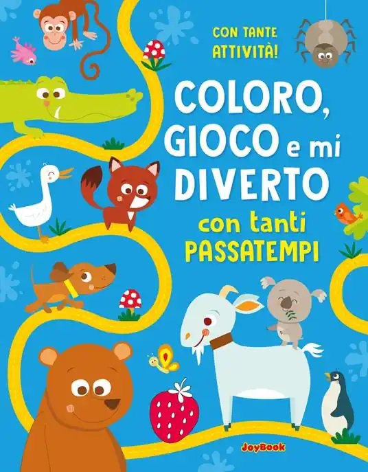 Coloro, gioco e mi diverto con tanti passatempi. Ediz. a colori Acquista Ora