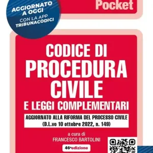 Offerta Lampo Codice di procedura civile e leggi complementari. Con App Tribunacodici