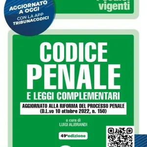 Codice penale e leggi complementari. Con App Tribunacodici Di Tendenza