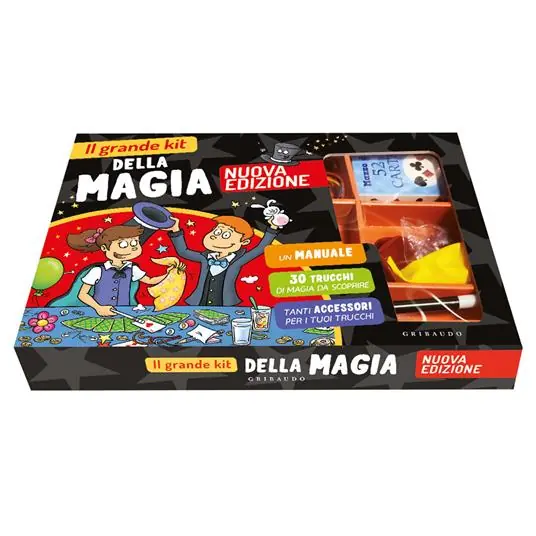 Il grande kit della magia. Nuova ediz. Con accessori vari Spedito Oggi
