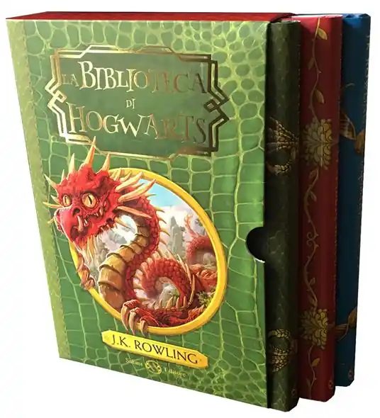 La biblioteca di Hogwarts Gli animali fantastici dove trovarli-Le fiabe di Beda il Bardo-Il quidditch attraverso i secoli Offerta Speciale