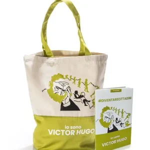 Shopper + libro. DIVENTARECITTADINI. Io sono Victor Hugo. Principi Attivi Ultimissimo Modello