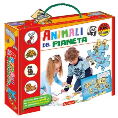 Offerta Del Giorno Animali del pianeta. Play books. Ediz. a colori. Con puzzle