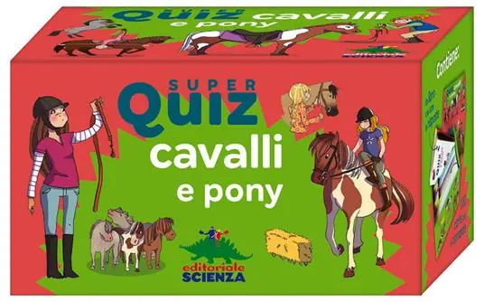 Compra Online Super quiz cavalli e pony. Ediz. a colori. Con 100 schede