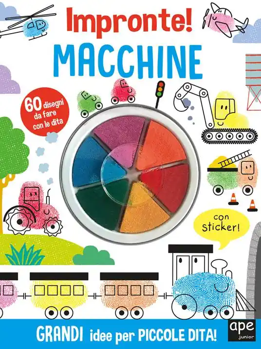 Macchine e motori. Impronte! Ediz. illustrata Promozione Esclusiva