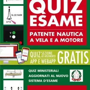 Quiz esame patente nautica a vela e a motore. Con accesso gratuito a sezione quiz ministeriali per argomento in App e/o WebApp. Con testo consultabile online Offerta