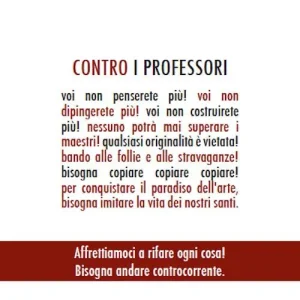 Ultime Pezzi Contro i professori