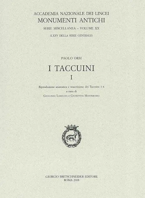 I taccuini. Vol. 1 Riproduzione anastatica e trascrizione dei Taccuini 1-4 Ultima Occasione