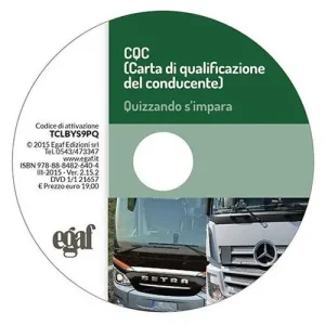 CQC (Carta di qualificazione del conducente). DVD-ROM Ultime Pezzi