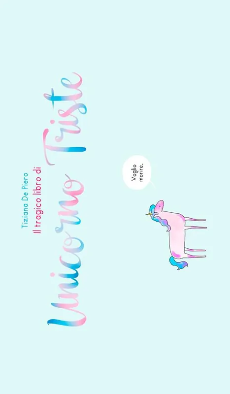 Promozione Il tragico libro di Unicorno Triste
