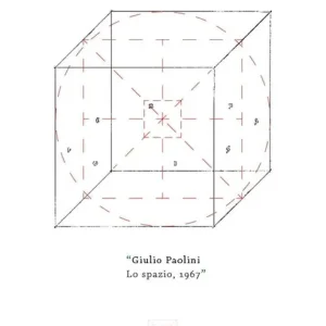 Compra Online «Giulio Paolini, Lo spazio,1967». Testo inglese a fronte