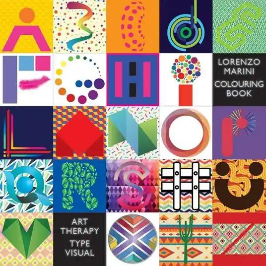 Type visual. Colouring book. Ediz. italiana Bestseller