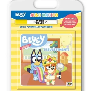 Travestimenti. Albo magico. Bluey. Ediz. a colori. Con 2 maschere da ritagliare. Con pennarello magico Sconto