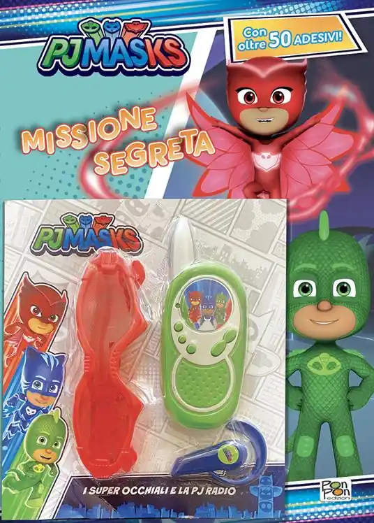 Offerta Speciale Missione segreta. Pj Masks. Activity book. Ediz. a colori. Con super occhiali, pj radio