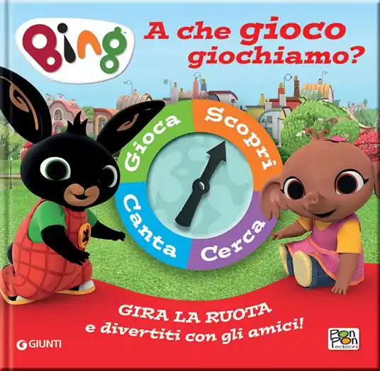 Solo Oggi A che gioco giochiamo? Bing. Spinner book