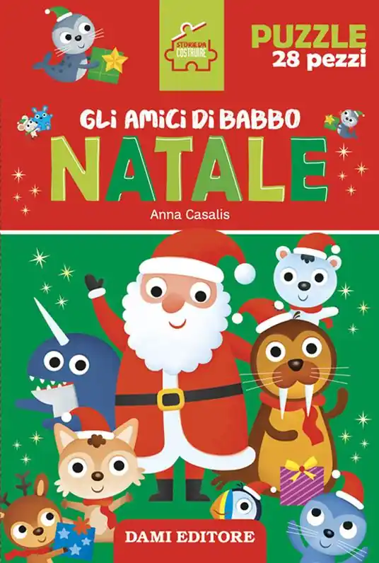 Direttamente Dal Produttore Gli amici di Babbo Natale. Storie da costruire. Ediz. a colori. Con puzzle da 28 pezzi