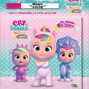 Un mondo di magia. Albo magico. Cry babies. Ediz. a colori. Con pennarello svelacolori Consegna Rapida