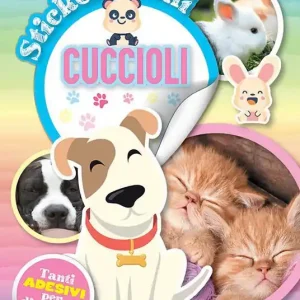 Promo Stagionale Cuccioli. Stickerissimi. Con adesivi. Con Adesivi