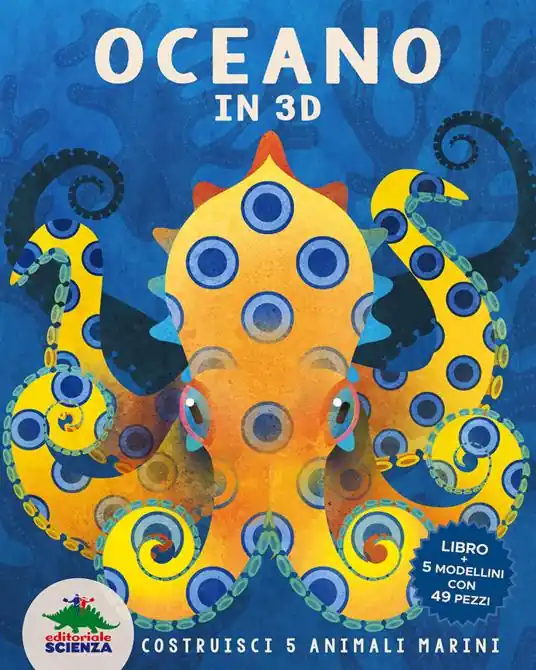 Oceano in 3D. Costruisci 5 animali marini. Ediz. a colori. Con Modellini da costruire Prezzo Di Fabbrica