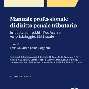 Nuova Collezione Manuale professionale di diritto penale tributario