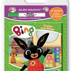 Conta con Bing!. Albo magico. Bing. Ediz. illustrata. Con pennarello Reso Gratuito