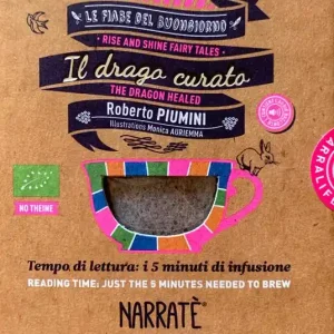 Offerta Lampo Il drago curato. Tempo di lettura i 5 minuti di infusione-The dragon healed. Reading time just the 5 minutes needed to brew. Ediz. bilingue. Con tea bag