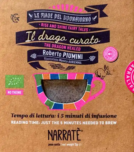 Offerta Lampo Il drago curato. Tempo di lettura i 5 minuti di infusione-The dragon healed. Reading time just the 5 minutes needed to brew. Ediz. bilingue. Con tea bag