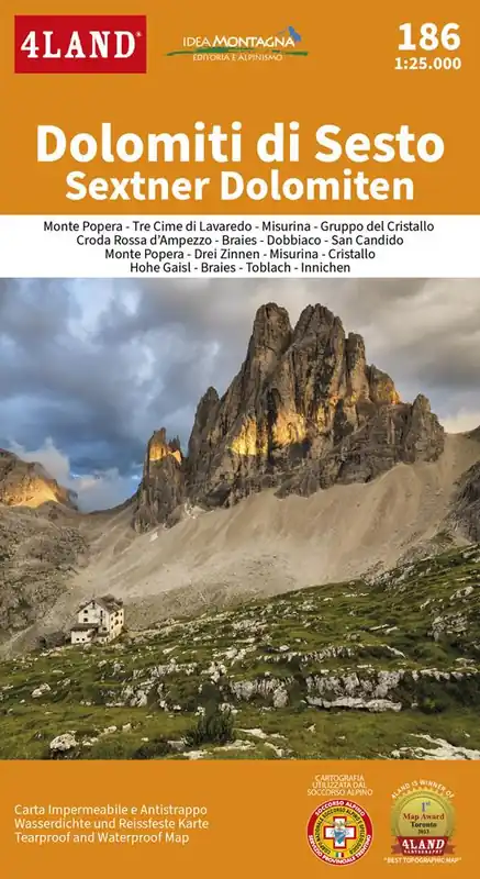 Dolomiti di Sesto. Sextner Dolomiten 1 25.000 Quantità Limitata