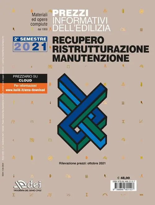 Compra Adesso Prezzi informativi dell’edilizia. Recupero ristrutturazioni manutenzione. Ottobre 2021.